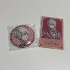 VΔLZ 5th Anniversary 弦月藤士郎　カード　缶バッジ