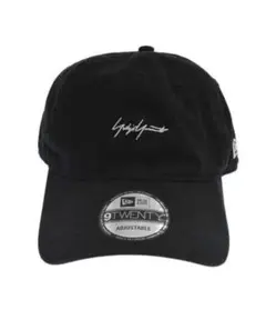 Yohji Yamamoto シグネチャーロゴ刺繍ベースボールキャップ 帽子