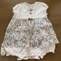 bebe reduction ベビー ロンパース リバティ花柄 襟付きのサムネイル