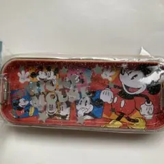 ミッキーマウス 筆箱 BIC製　缶ペン　新品