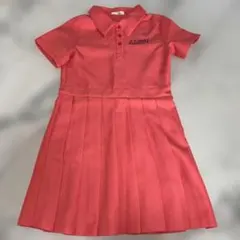 JENNI LOVE コーラルピンク プリーツ　ワンピース 半袖　150センチ