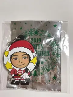 クリスマス 着ぐるみラバーキーホルダー  澤本夏輝