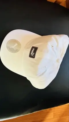 PUMA ユニセックス キャップ　白