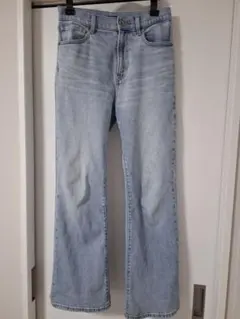 UNIQLO　ユニクロ　フレアハイライズジーンズ