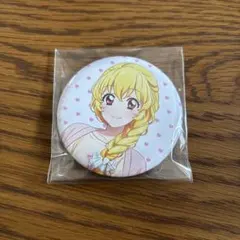 アイカツ エンジェリーシュガー 缶バッジ 星宮いちご　マルイ