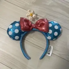 水玉模様カチューシャ