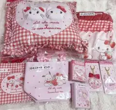サンリオmikko リルアラモード 一番くじ ラストワンクッション ブランケット