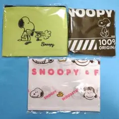 【新品・未開封】スヌーピー エコバッグ＆手ぬぐい＆ポーチ　AOKIノベルティのサムネイル