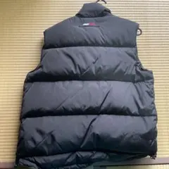 TOMMY HILFIGER ブラック ダウンベスト M