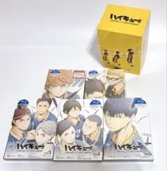 ハイキュー Blu-ray 烏野高校vs白鳥沢高校 1巻～5巻全巻 収納BOX ハイキュー Blu-ray 烏野高校vs白鳥沢高校 1巻～5巻全巻 収納BOX