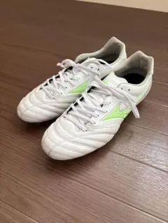 ホワイトレザー、サッカー スパイク ディアドラ 26.0センチ cm 未使用