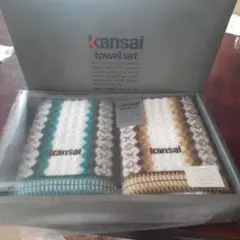 Kansai タオルセット ストライプ柄のサムネイル