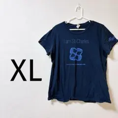 0210 VERY IMPORTANT TEE XL 半袖Tシャツ ネイビー