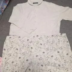 長袖チュニックワンピース