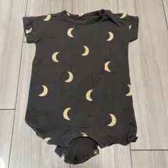 オーガニックズー ロンパース 0-6m 月柄 organic zoo 人気柄