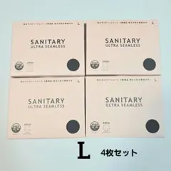 ユニクロ エアリズム 吸水サニタリーショーツ/ジャストウエスト L ４枚セット