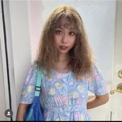 PECOCLUB フラワーミニワンピースのサムネイル