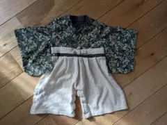 ベビー着物風ロンパース 80