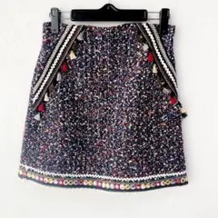 ZARA WOWAN★ ザラ ウーマン ★ スカート ツイード ミニ タイト