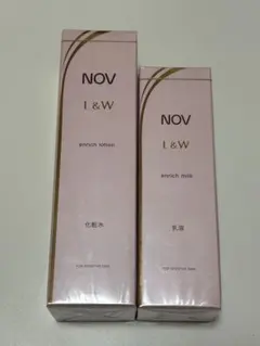 NOV L&W エンリッチローション・ミルクセットのサムネイル