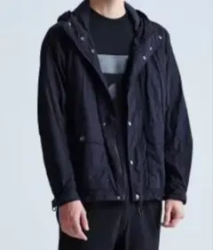 NUMERALS（ヌメラルズ）マウンテンパーカー　ナイロンジャケット　ブラック