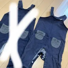 デニム風ロンパース　ユニクロ　70