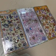 正規品　ディズニーキャラクター シール 3枚セット