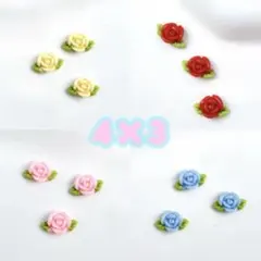 バラ　ネイルパーツ