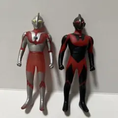 ウルトラマン ウルトラマンダーク クリア成形 ソフビ バンダイ 2체 세트