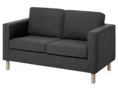 IKEA PÄRUP ペルプ ソファーカバー 2人掛けコンパクト　グレーのサムネイル