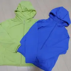 エアリズム　パーカー　羽織　120　双子