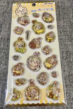 ゆ*う様 ウォーターシール　うさぎ　ちいかわ