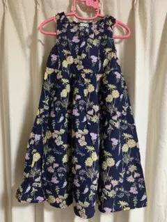 branshes 花柄 ノースリーブワンピース 130