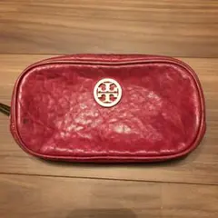 トリーバーチ TORYBUCH ポーチ　小物入れ　赤　レッド