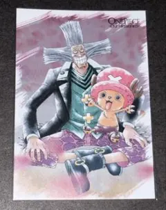 絶版 希少 ワンピース ウエハースカード チョッパー&ヒルルク No.6 未