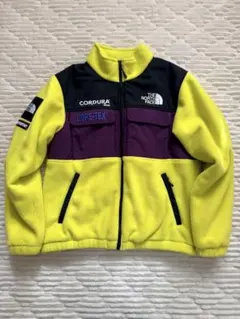 Supreme×North Face Fleece Jacket yellow