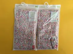 新品未開封　花柄キッズスパッツ 90cm 2枚セット　UNIQLO ユニクロ