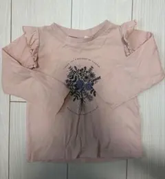 サマンサモスモス ラーゴム 花 長袖 Tシャツ 95