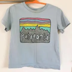 patagonia ライトブルー Tシャツ 6-12M