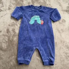 carter's カーターズ　はらぺこあおむし ロンパース　ベロア
