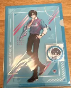 四季凪アキラ にじさんじ J1 クリアファイル 缶バッジ