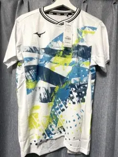 【新品未使用】ミズノ　テニス　ソフトテニス　ゲームシャツ　メンズLサイズ