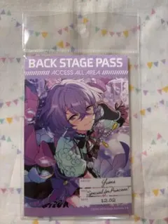 あんスタ 10周年 展示会 あんスタ バックステージ 風ステッカー ユメ