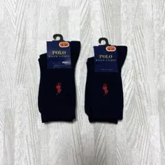 Polo Ralph Lauren ネイビーソックス 18〜20cm 2足セット