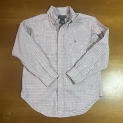 Ralph Lauren チェック柄長袖シャツ S (8)