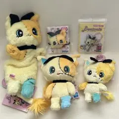 サンリオ　ビートキャッツ　Bearcats ぬいぐるみ　5体セット　全員集合 サンリオ ビートキャッツ Bearcats ぬいぐるみ 5体セット 全員集合
