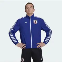 【極美品】日本代表 リバーシブル 2022アンセムジャケット “折鶴モデル” M