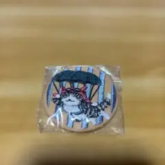 わちふぃーるど　猫のダヤン　刺繍缶バッジ　パラシュート　未開封
