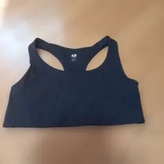 H&M　スポーツタンクトップ 　ヨガウェア　BLACKのサムネイル