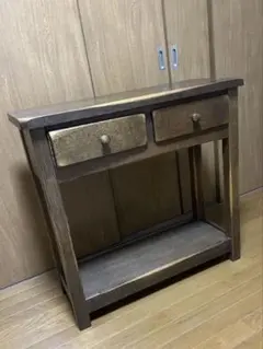 柏木工　ウィルダネス　コンソールテーブル 引き出し付き